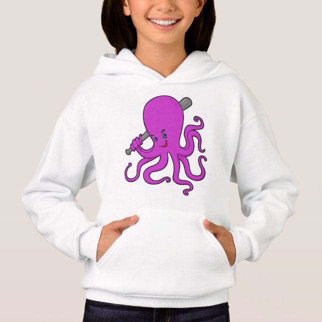 Camiseta Octopus Baseball Baco (Frente)