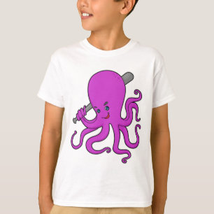 Camiseta Octopus Baseball Baco