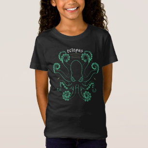 Camiseta Octopus Cephalopod Tentáculos