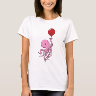 Camiseta Octopus com balão