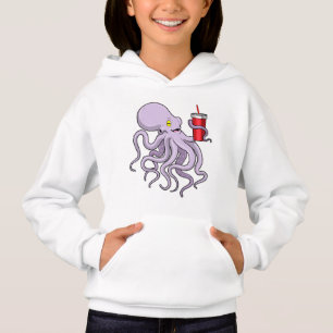 Camiseta Octopus com caneta de Bebendo