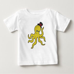 Camiseta Octopus com chapéu