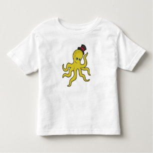 Camiseta Octopus com chapéu