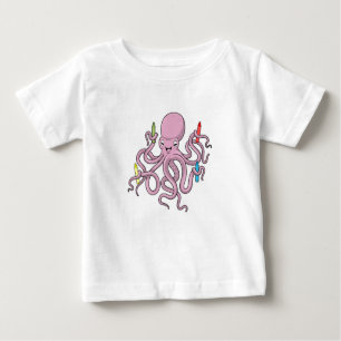 Camiseta Octopus com Crayon
