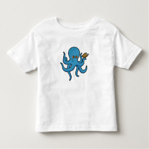Camiseta Octopus com Livro