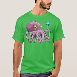 Camiseta Octopus com pirulito