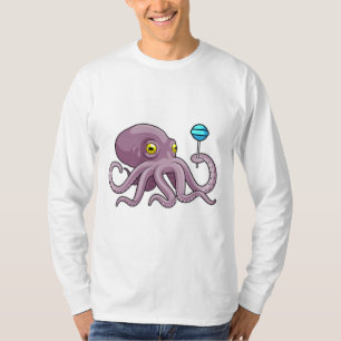 Camiseta Octopus com pirulito