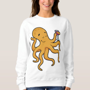 Camiseta Octopus com Vidro de Sumo