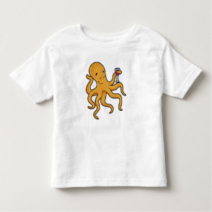 Camiseta Octopus com Vidro de Sumo