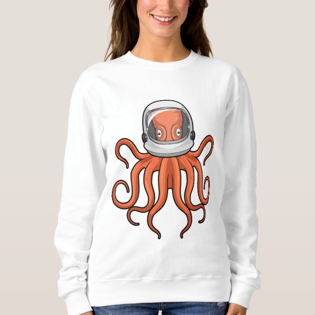 Camiseta Octopus como astronauta (Frente)
