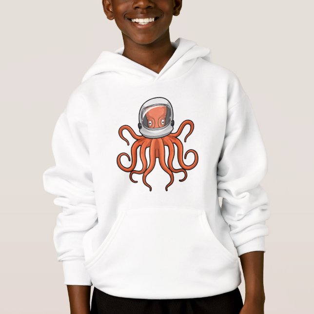 Camiseta Octopus como astronauta (Frente)