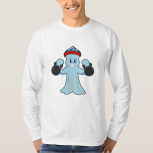Camiseta Octopus como Criador de Porcos com Tigres