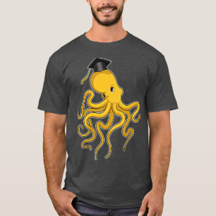Camiseta Octopus como estudante de Diploma