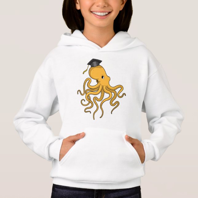 Camiseta Octopus como estudante de Diploma (Frente)