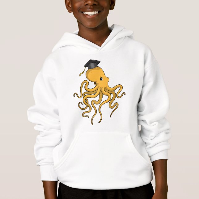 Camiseta Octopus como estudante de Diploma (Frente)