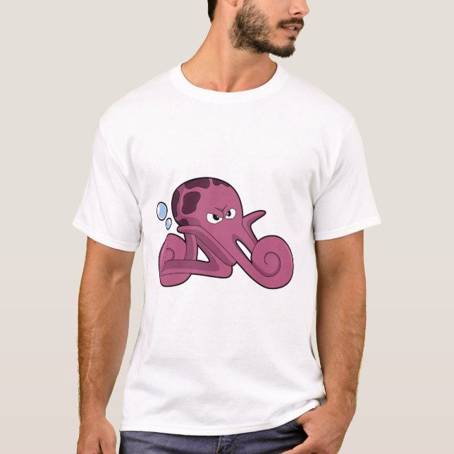 Camiseta Octopus como motociclo (Frente)