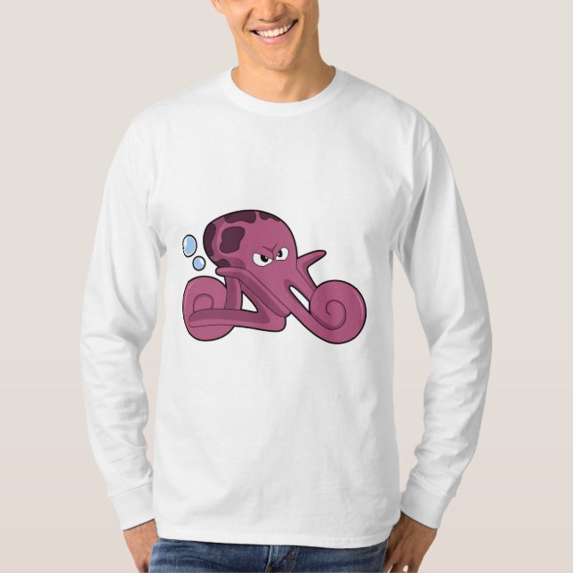 Camiseta Octopus como motociclo (Frente)