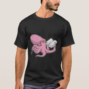 Camiseta Octopus como Nerd do Livro