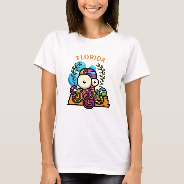 Camiseta Octopus da Flórida (Frente)