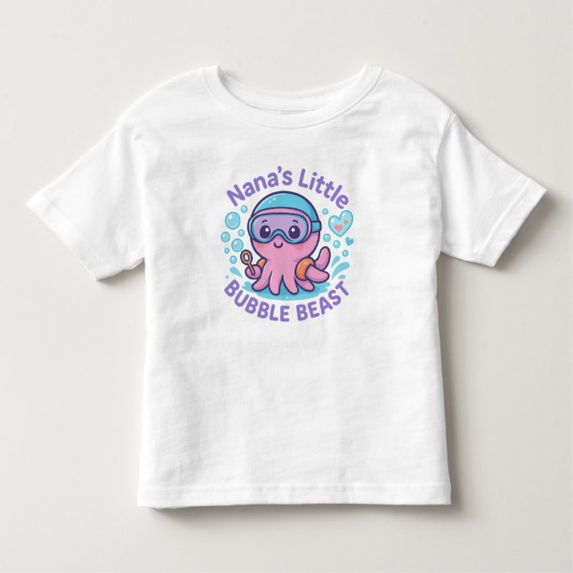 Camiseta Octopus da Pequena Borracha de Nana (Frente)