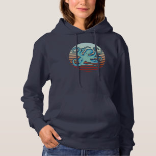 Camiseta Octopus do estilo retrô 70s