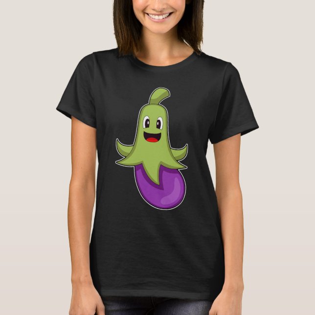 Camiseta Octopus EggPlant (Frente)