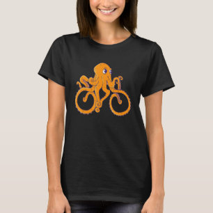 Camiseta Octopus em banda para os rapazes do Cycologist Gi