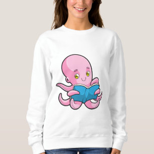 Camiseta Octopus em Leitura de um Livro