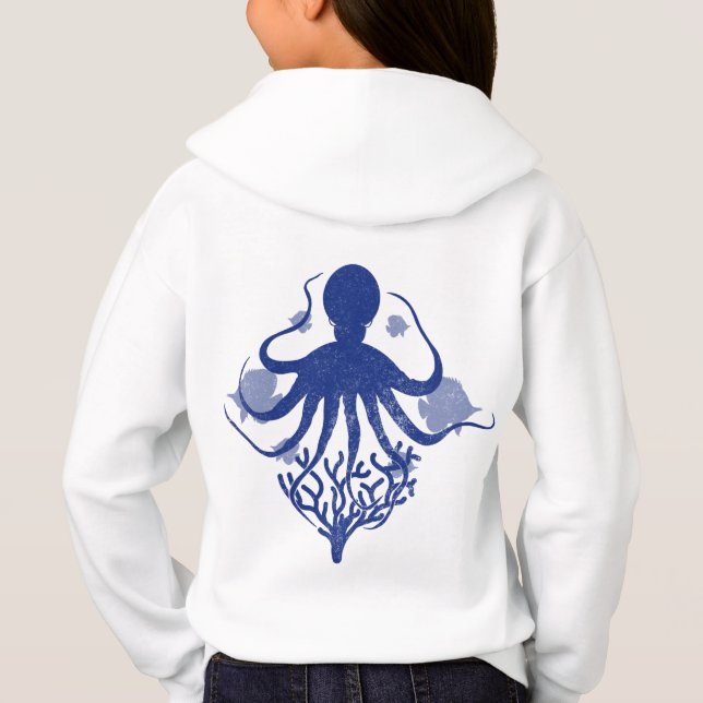 Camiseta Octopus (fundo leve) (Verso)