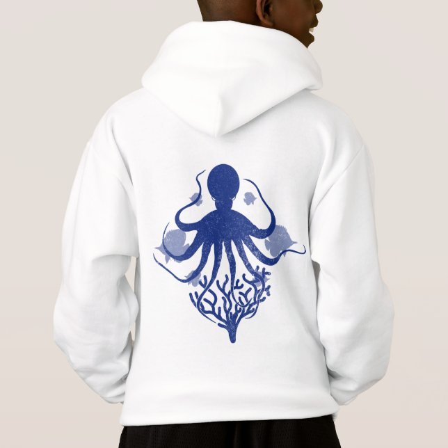 Camiseta Octopus (fundo leve) (Verso)