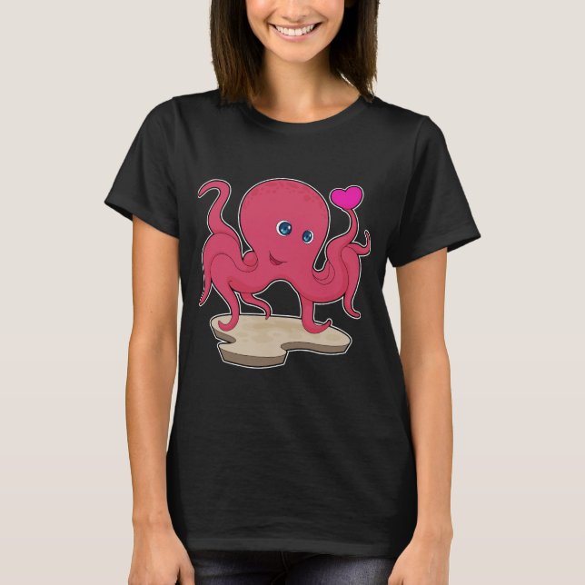 Camiseta Octopus Heart (Frente)