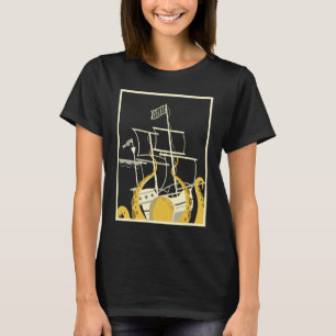 Camiseta Octopus I Octopus I Pirata Navio I Octopus Octopus