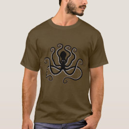 Camiseta Octopus Icônico da Potéria Minoana do Estilo Marin