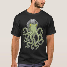 Camiseta Octopus Knight Helmet
