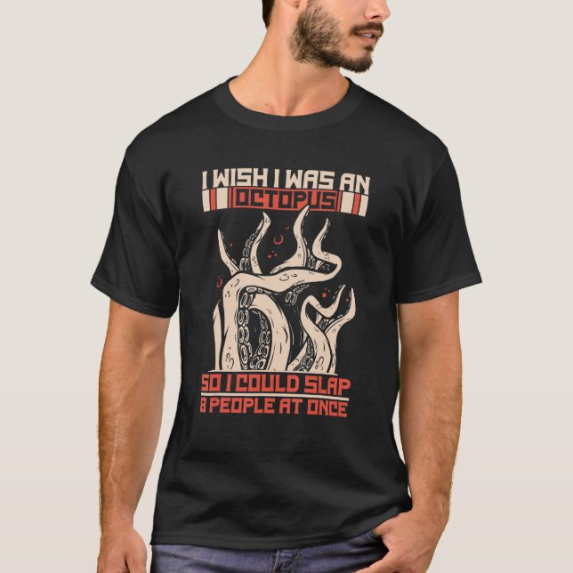 Camiseta Octopus Kraken Cuttlefish (Frente)