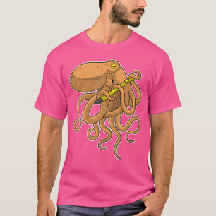 Camiseta Octopus Musical Flute Music