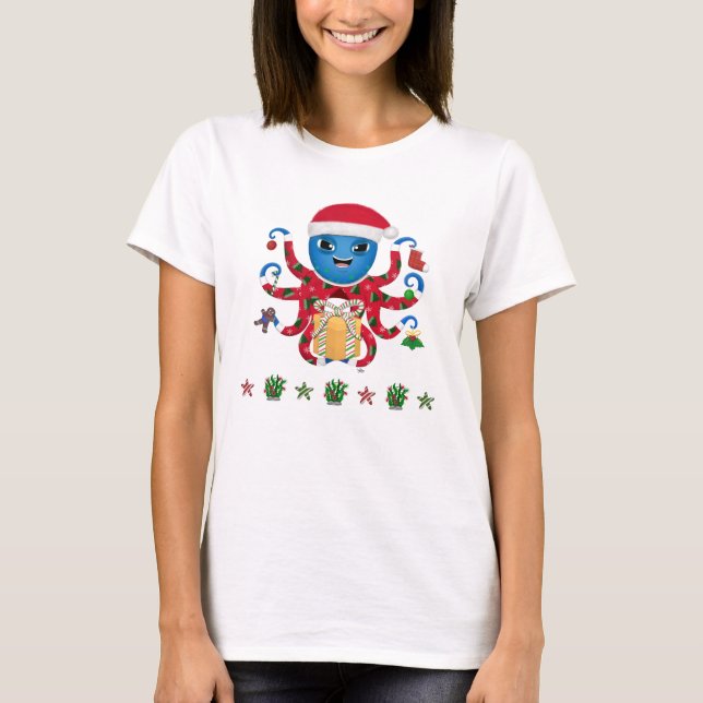 Camiseta Octopus Natal (Frente)