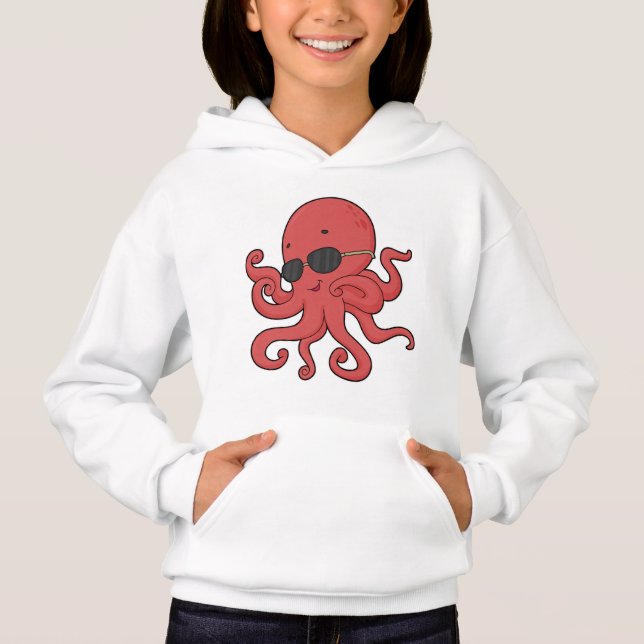 Camiseta Octopus Óculos escuros (Frente)