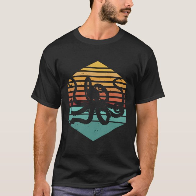 Camiseta Octopus retroativo (Frente)