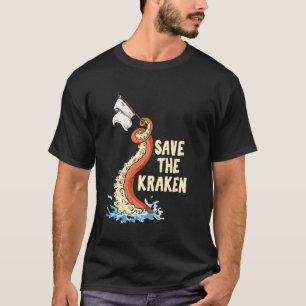 Camiseta Octopus Save The Kraken