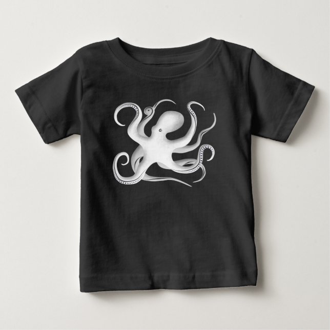 Camiseta Octopus Silhouette (Frente)