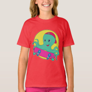 Camiseta Octopus Skater