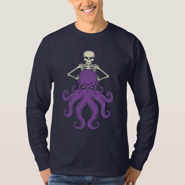 Camiseta Octopus Skeleton (Frente)