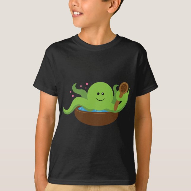 Camiseta Octopus Soup (Frente)