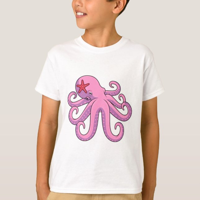Camiseta Octopus Starfish (Frente)