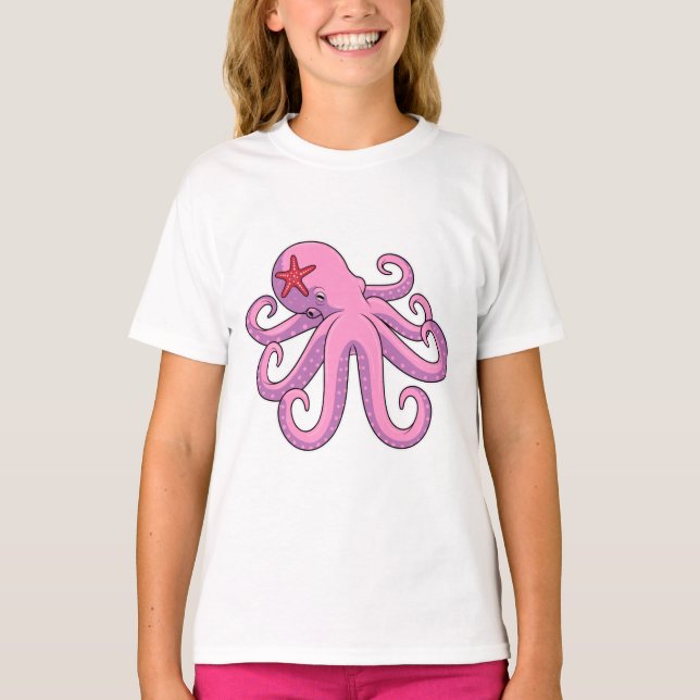 Camiseta Octopus Starfish (Frente)