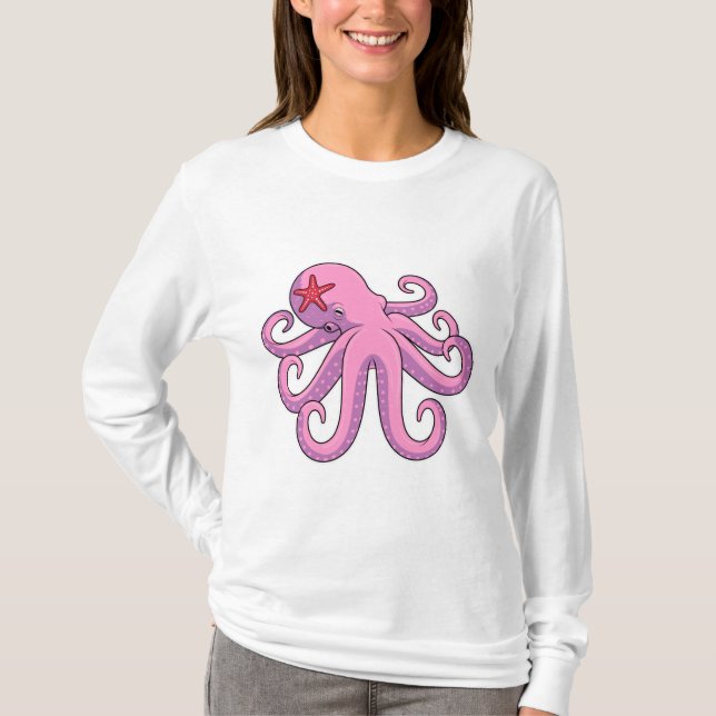 Camiseta Octopus Starfish (Frente)