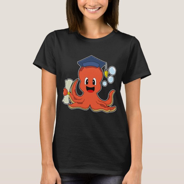 Camiseta Octopus Student Diploma (Frente)