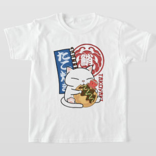 Camiseta Octopus Takoyaki Cat