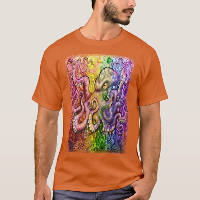 Camiseta Octopus Tentáculos (Frente)
